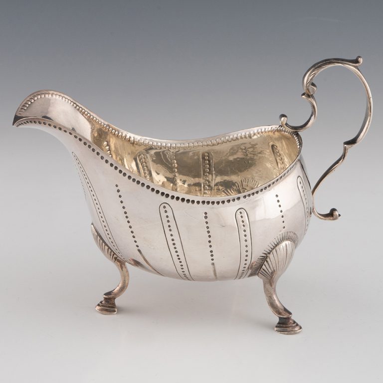 Sterling Silver Sauce Boat Matthew West Dublin 1791