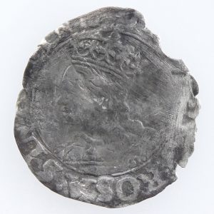 Mary I & Philip Penny, Lis London Mint, 1554-1558 RARE