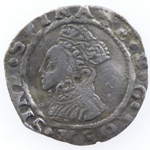 Elizabeth I Penny 2nd Issue Cross-Crosslet London 1560-1561