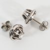 Pair of Gold or Platinum and Diamond Earrings
