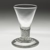 Georgian Firing Glass with Air Twist Stem c1750