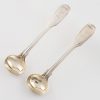 Pair of Sterling Silver Mustard Spoons London 1848
